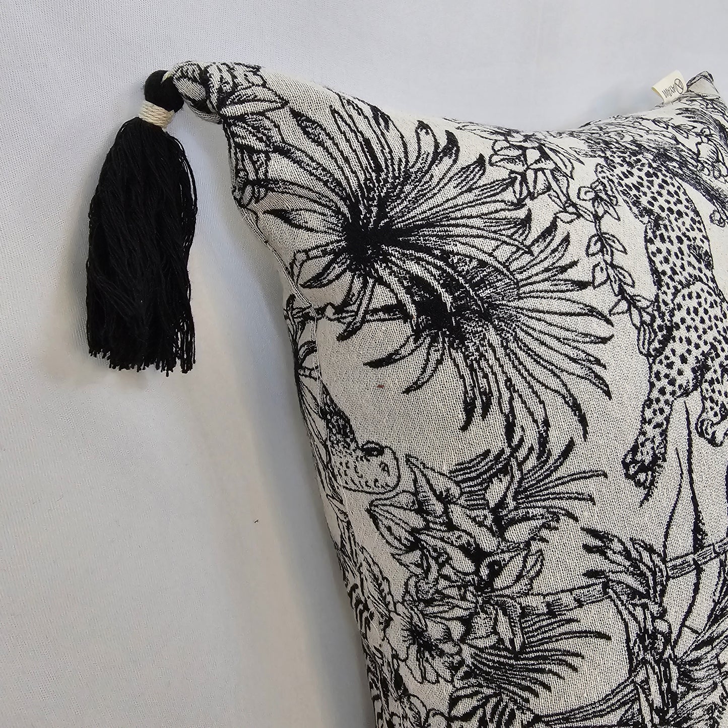 Monochrome Jungle Cushion Cover online