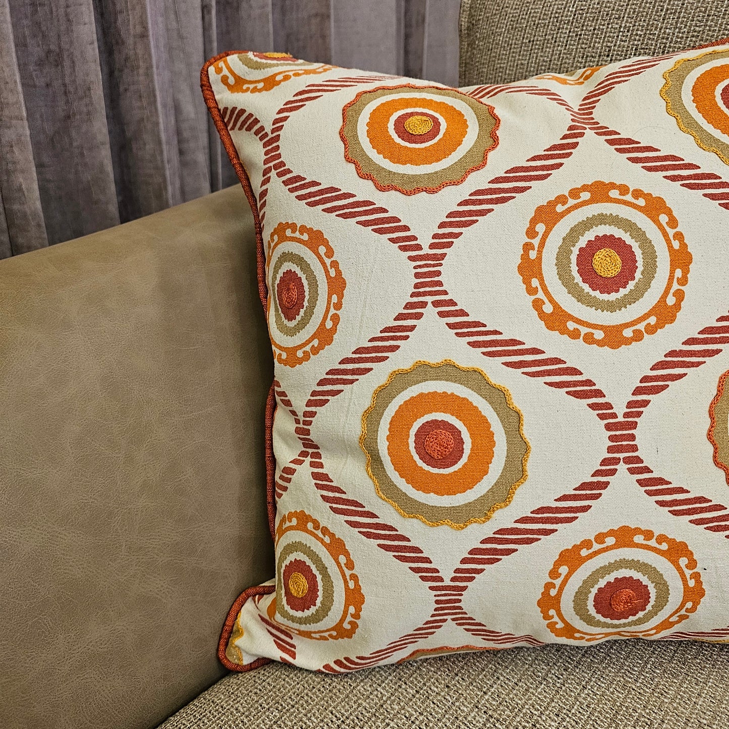 Rustic Mandala Charm