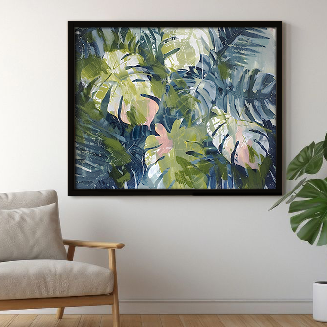 Verdant Brushstrokes