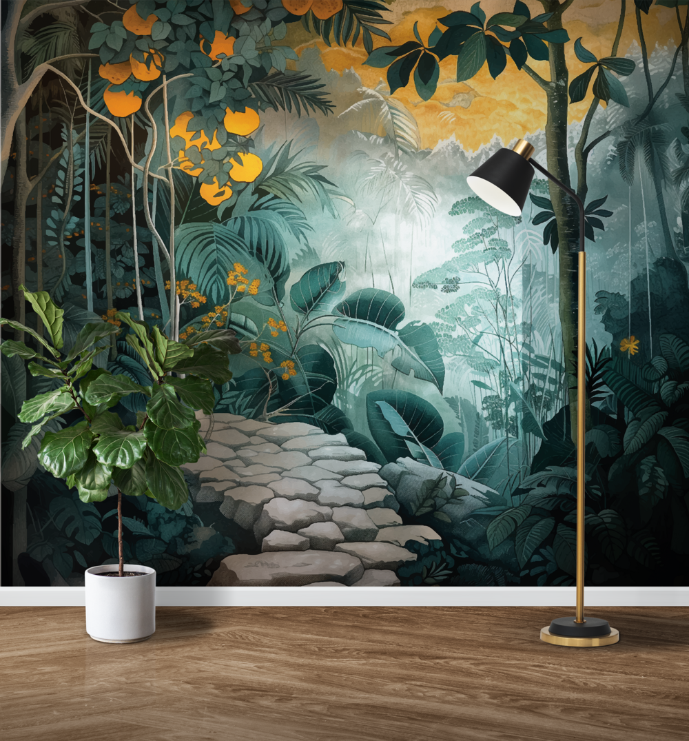 Golden Garden Path