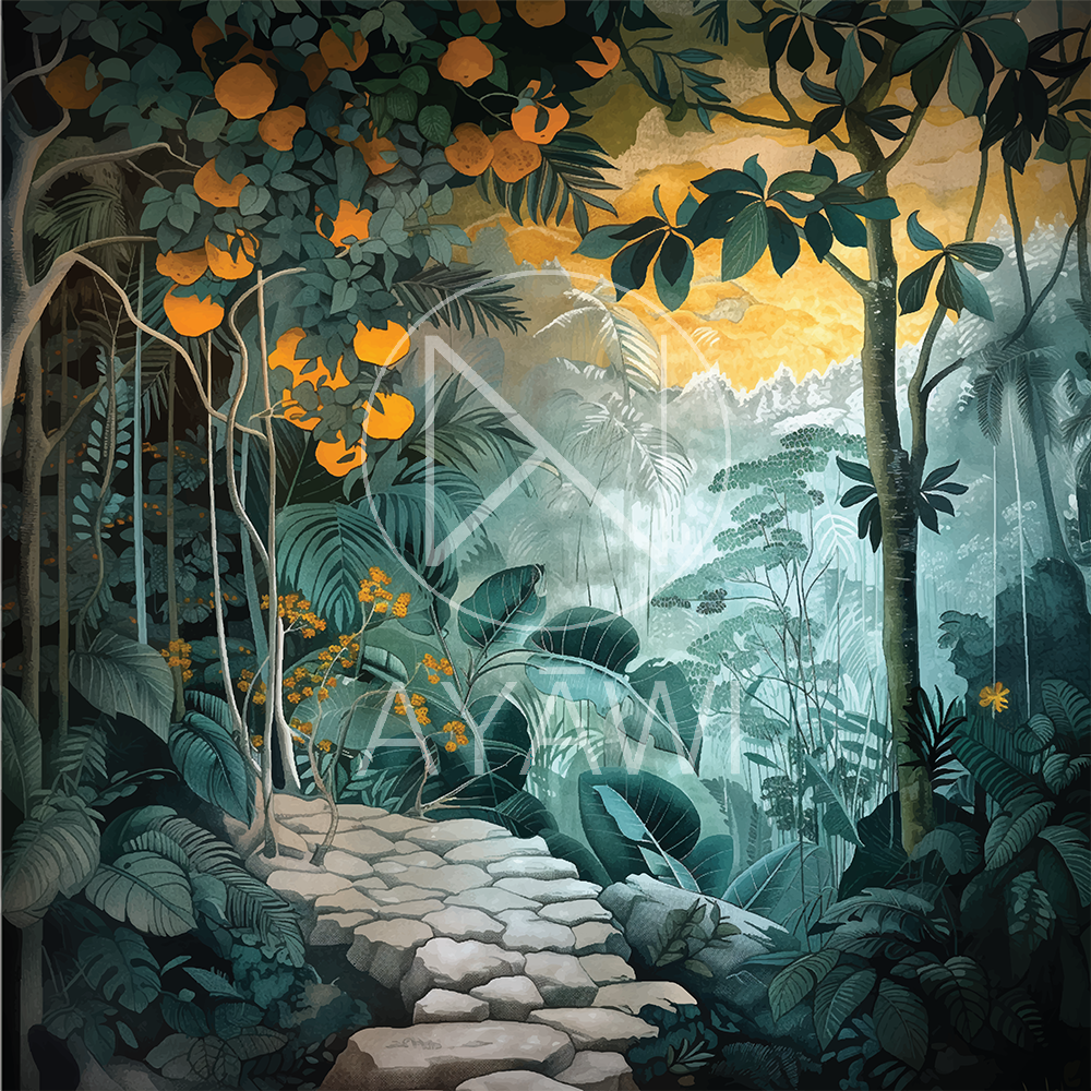 Golden Garden Path