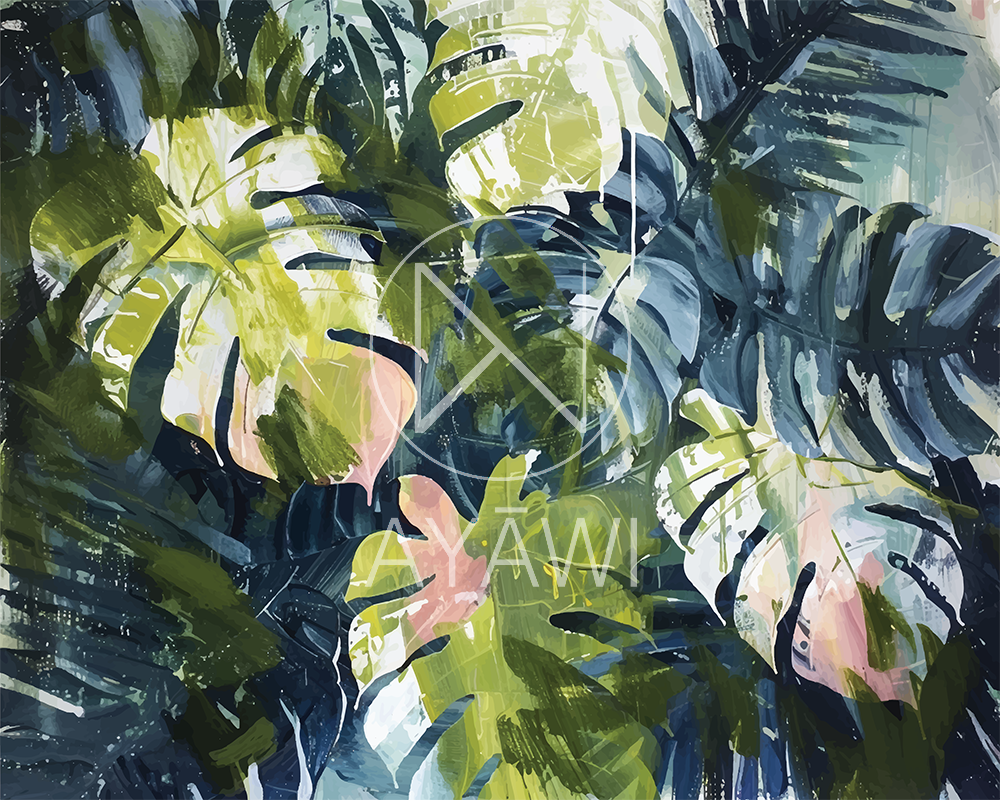 Verdant Brushstrokes