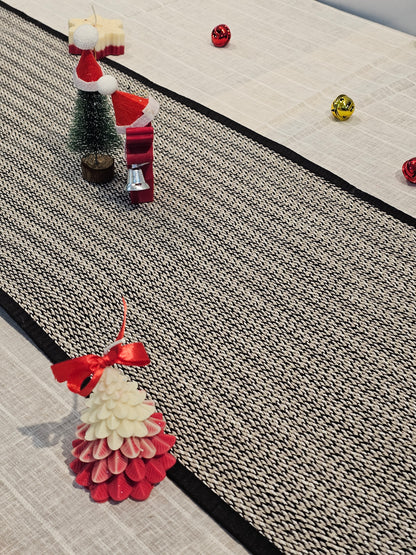 Noir loom Table Runner