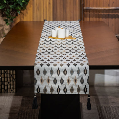 Grey Grace Table Runner
