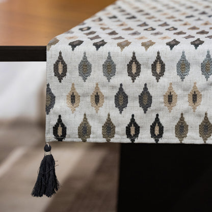 Grey Grace Table Runner
