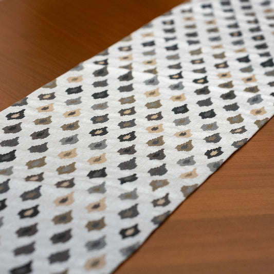 Grey Grace Table Runner